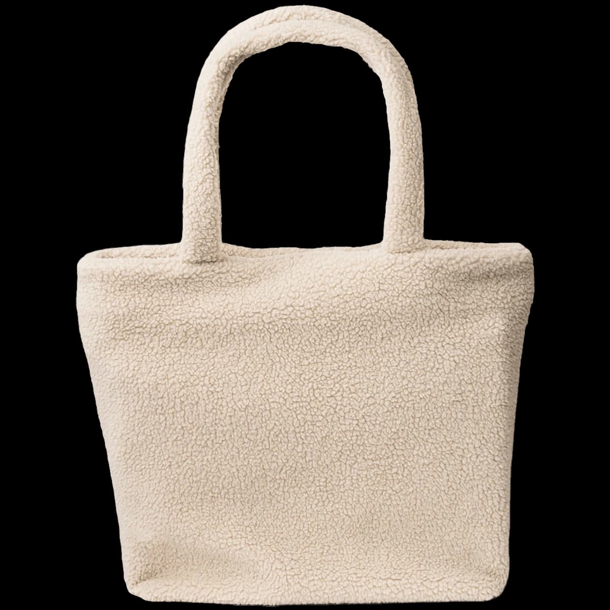 Brand Lab Borg Fleece Shopper Tote Bag — front