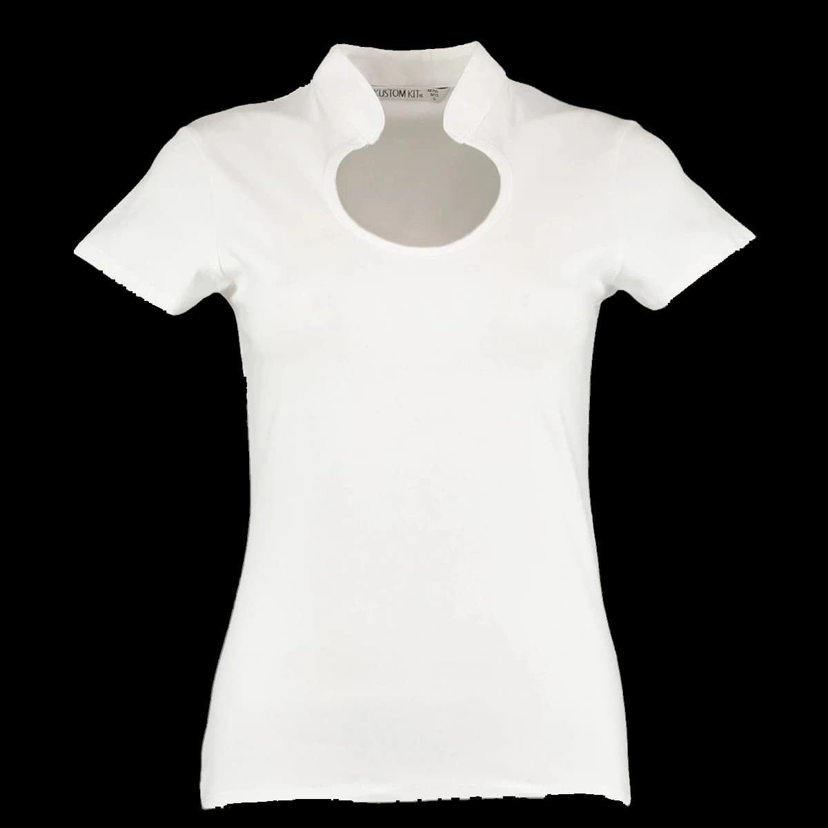 Kustom Kit Ladies Keyhole Neck Corporate Top — front