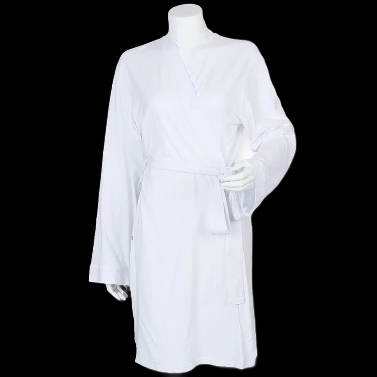Towel City Ladies Cotton Wrap Robe — front