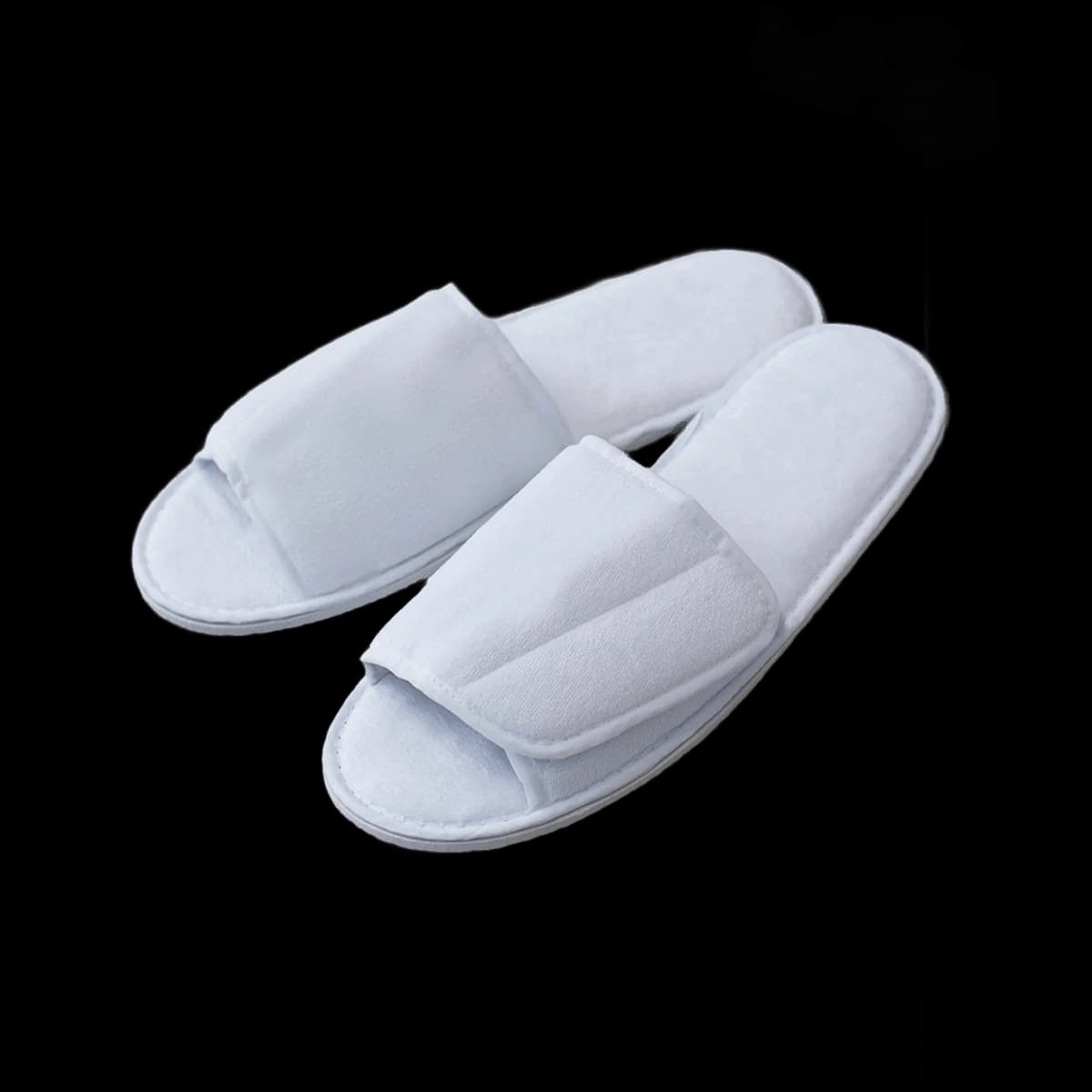 Towel City Open Toe Slippers — model