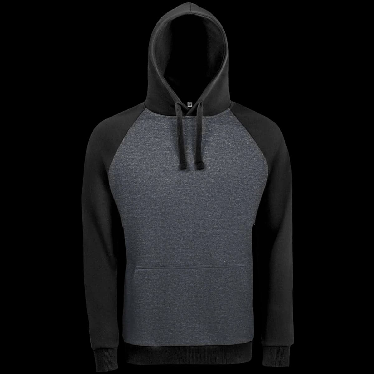 SOL'S Unisex Seattle Contrast Raglan Hoodie — front
