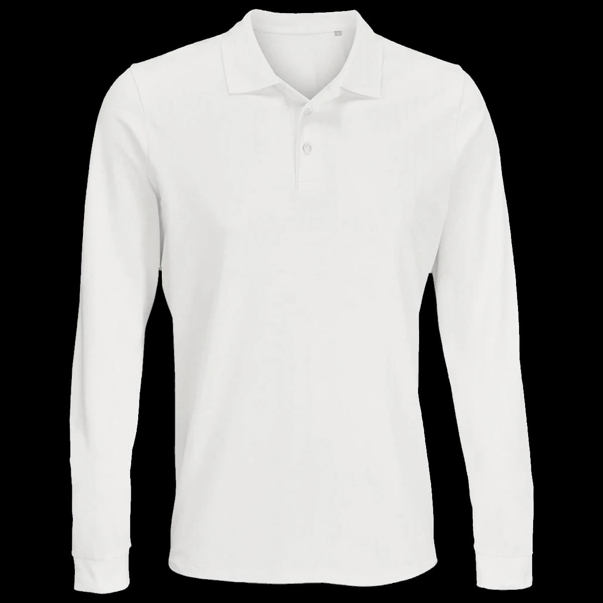SOL'S Unisex Prime Long Sleeve Piqué Polo Shirt — front