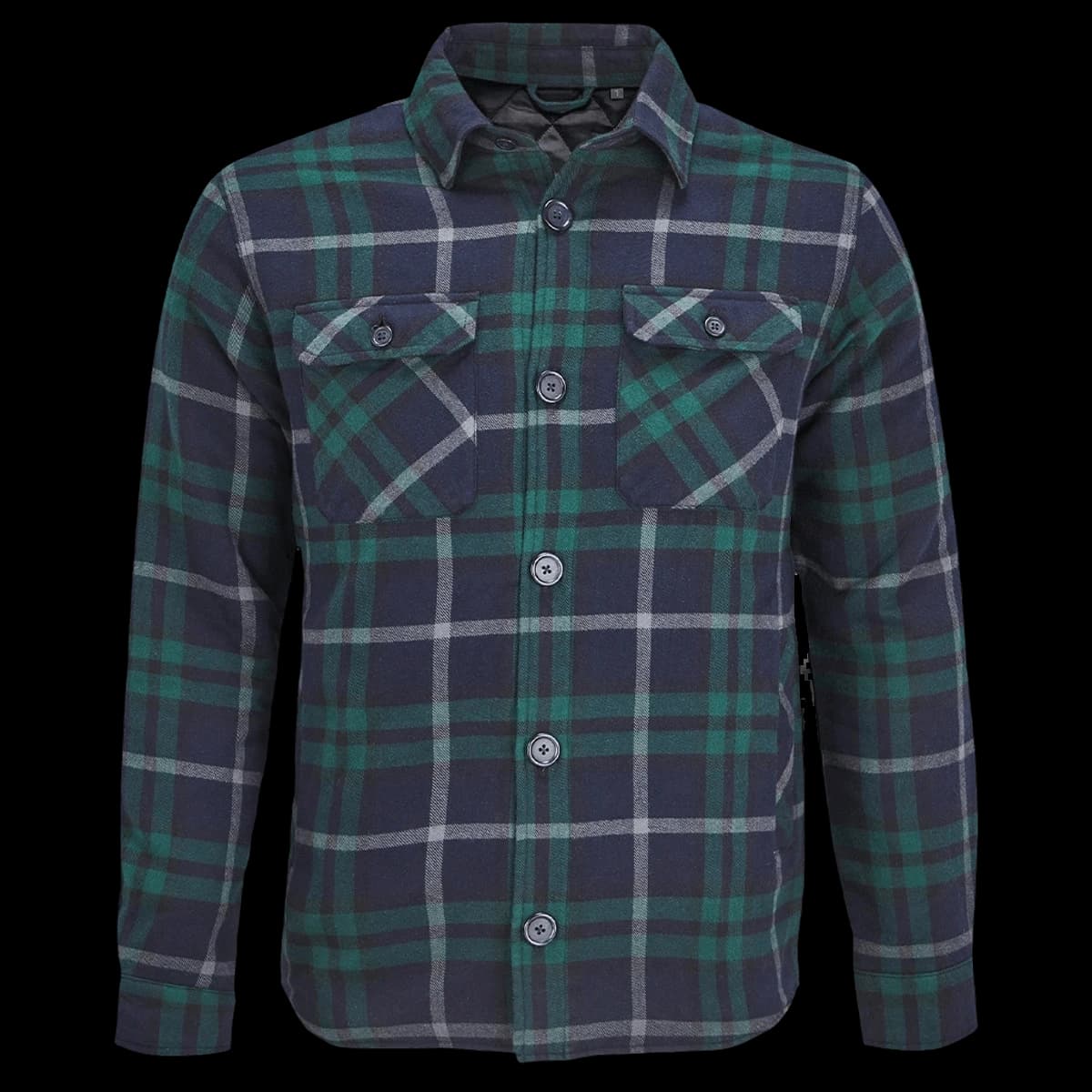 SOL'S Unisex Noah Padded Overshirt — front