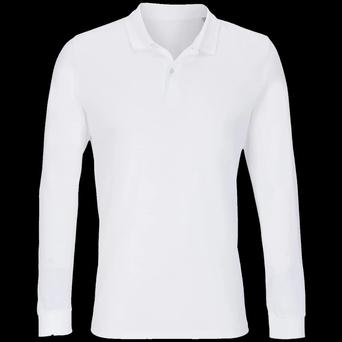 SOL'S Unisex Planet Long Sleeve Piqué Polo Shirt — front