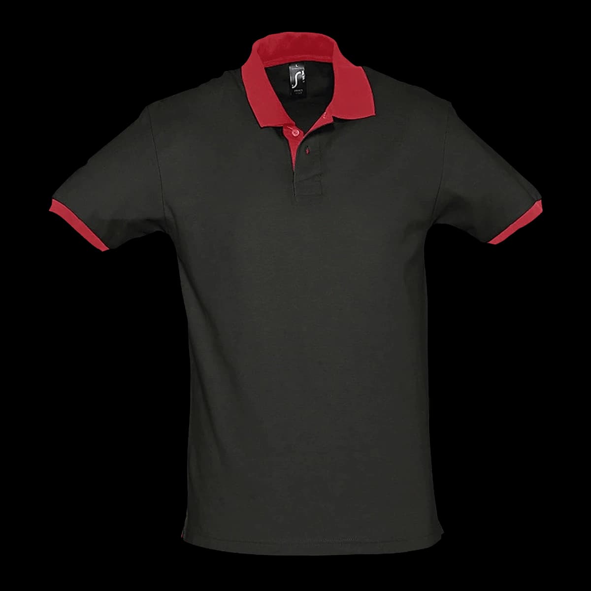 SOL'S Prince Contrast Cotton Piqué Polo Shirt — front