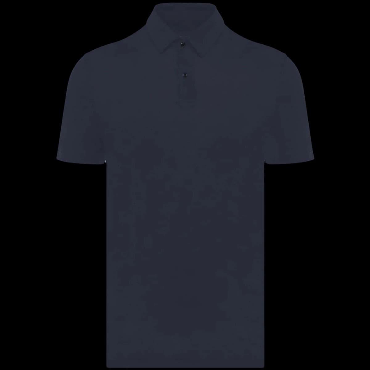 Spasso Knitted Linen Polo Shirt — front