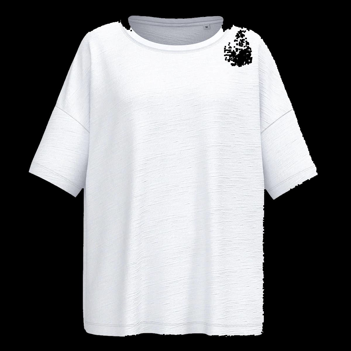 Spasso Ladies Oversized Slub T-Shirt — front