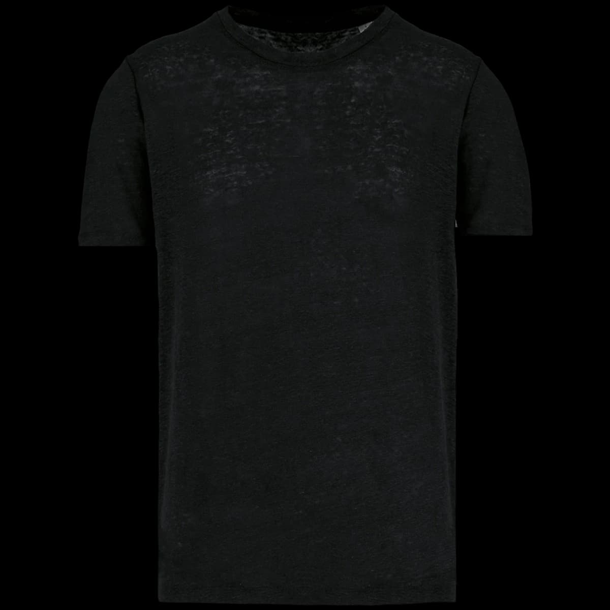 Spasso Crew Neck Linen T-Shirt — front