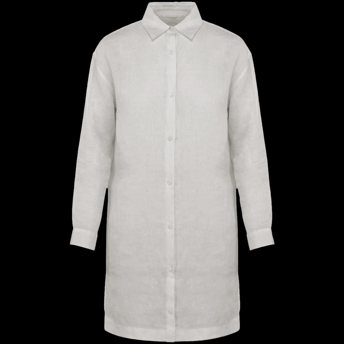 Spasso Ladies Linen Dress Shirt — front