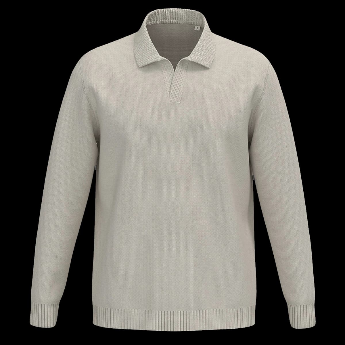 Spasso Polo Collar Jumper — front