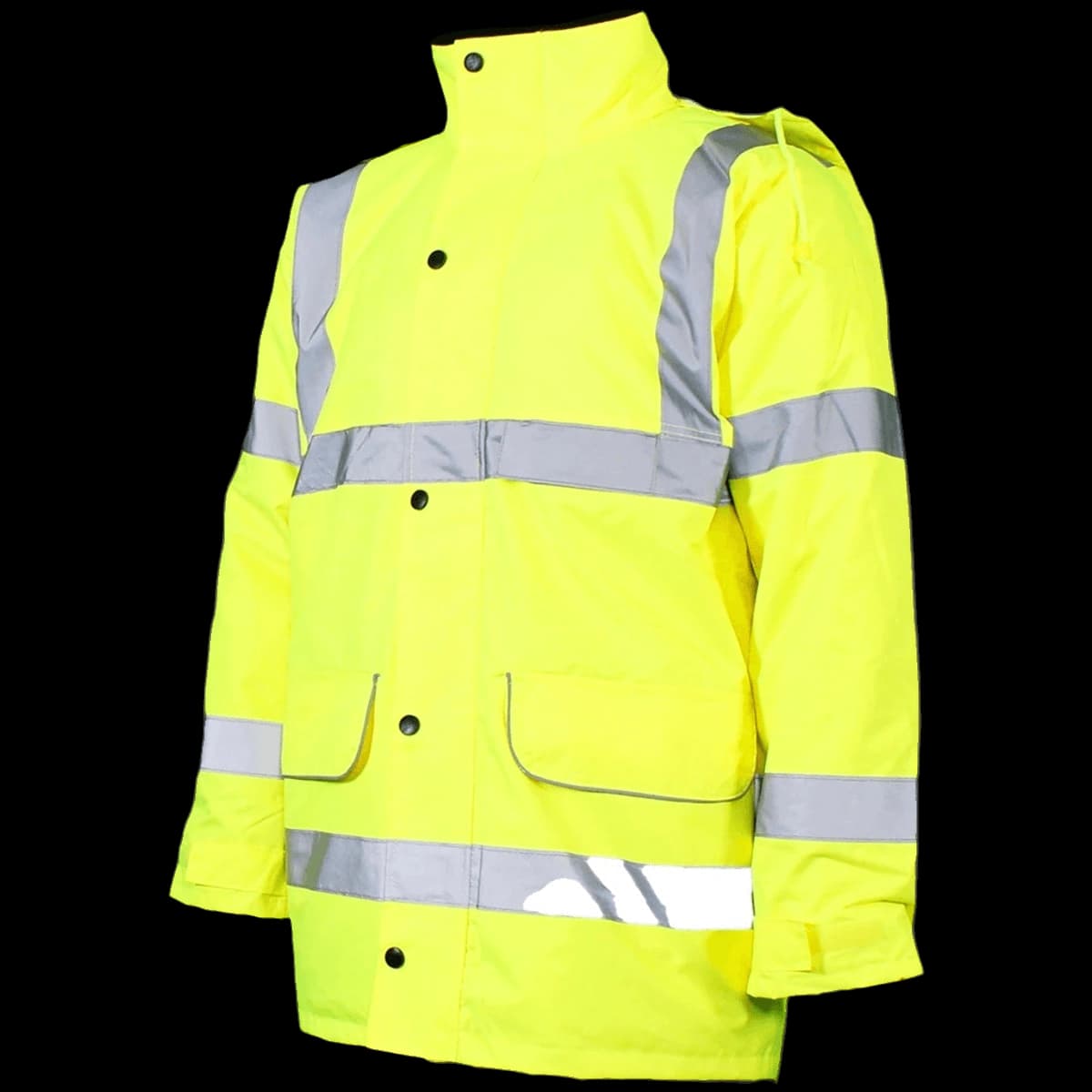Warrior Hi-Vis Traffic Jacket — front