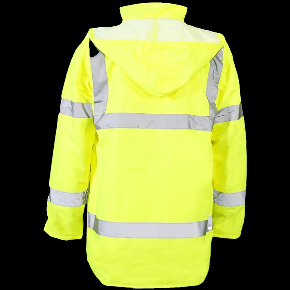 Warrior Hi-Vis Traffic Jacket — back