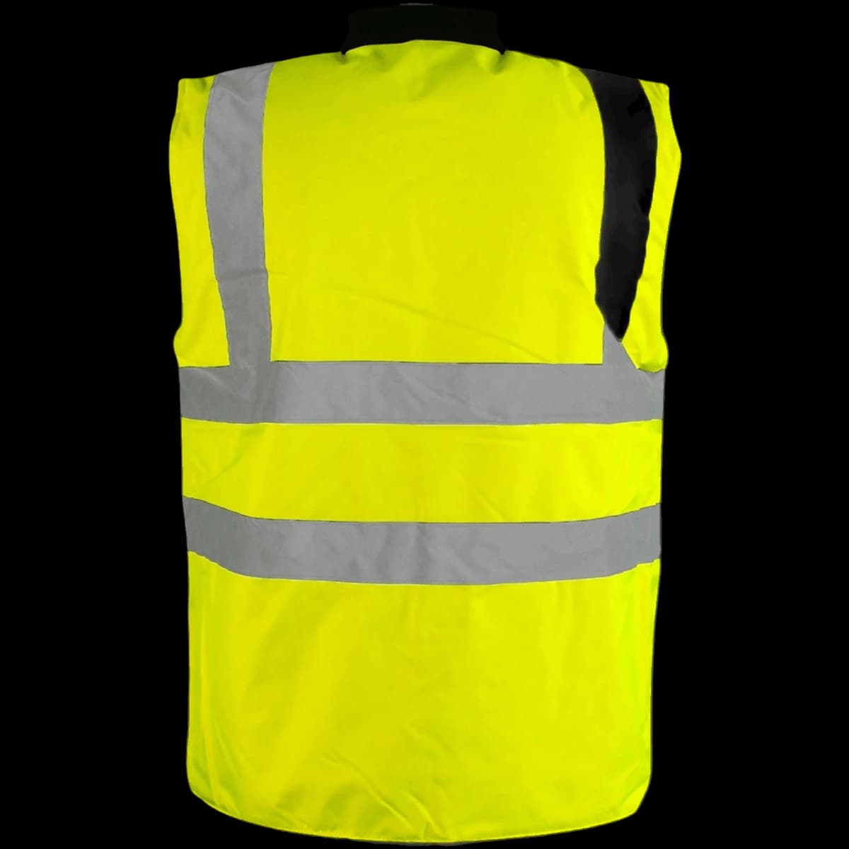 Warrior Hi-Vis Reversible Bodywarmer — back
