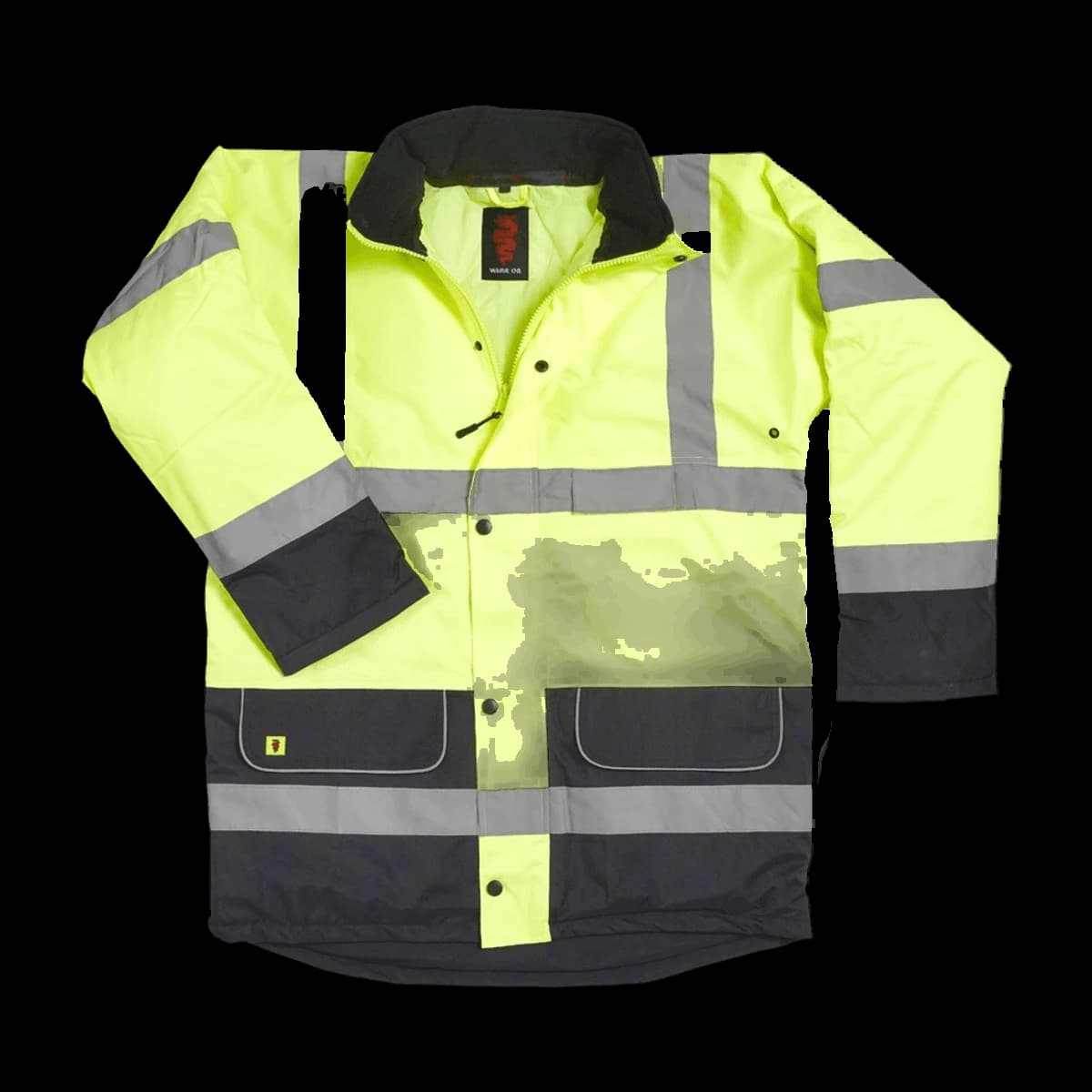 Warrior Hi-Vis Contrast Traffic Jacket — front