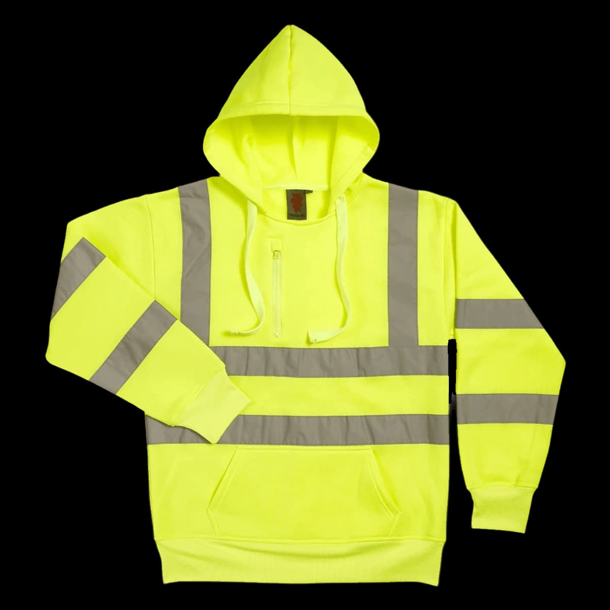 Warrior Hi-Vis Pull On Hoodie — front