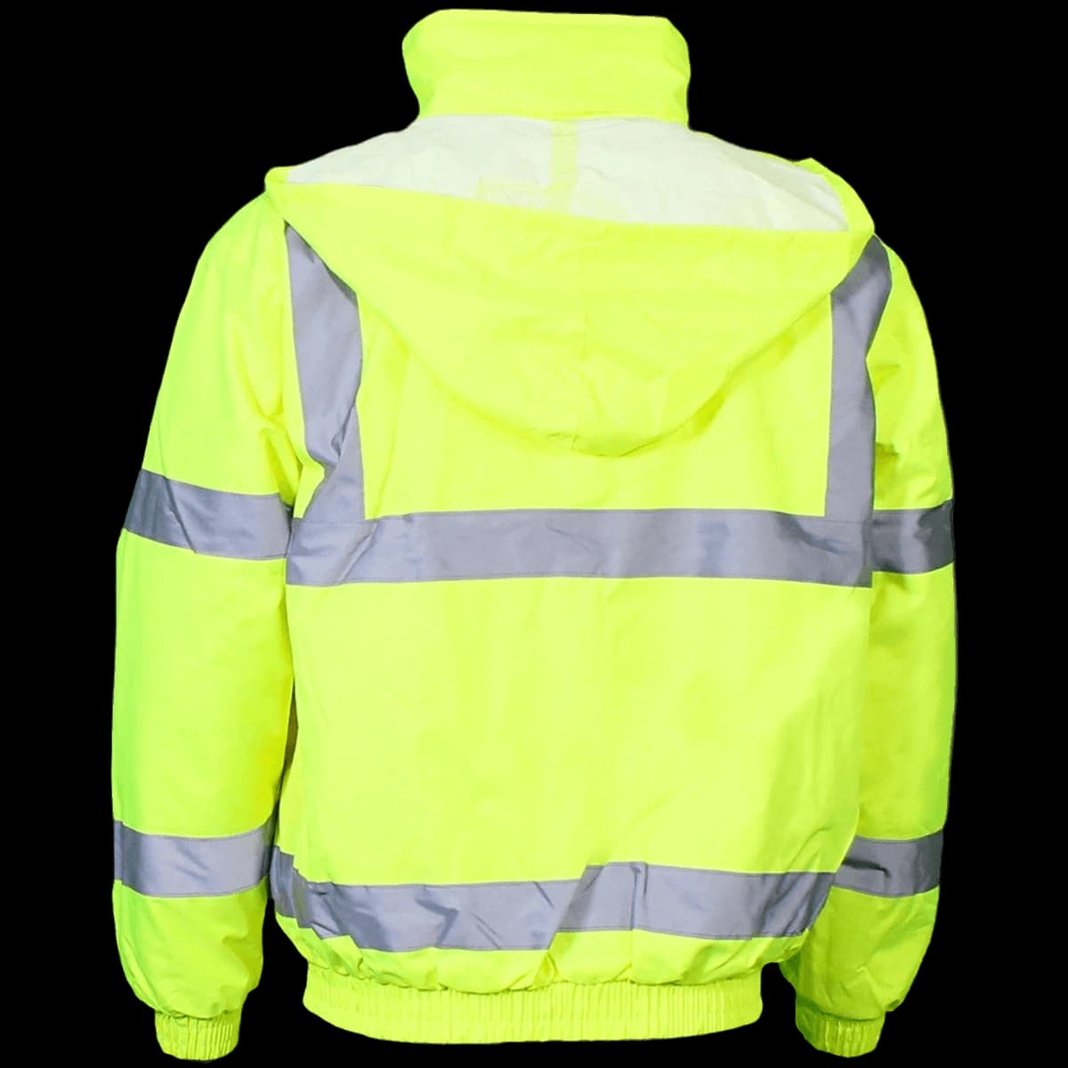 Warrior Hi-Vis Bomber Jacket — back