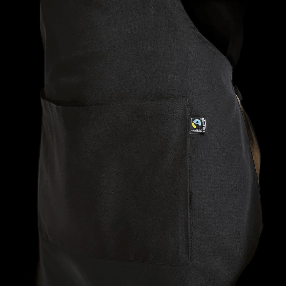 Premier Fairtrade Organic Cotton Bib Apron — model