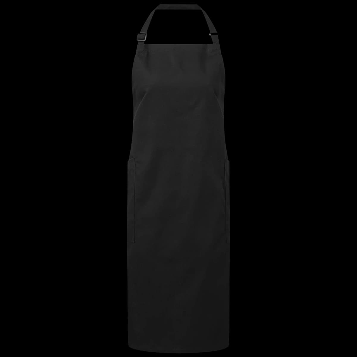 Premier Recycled Polyester and Fairtrade Organic Cotton Bib Apron — front