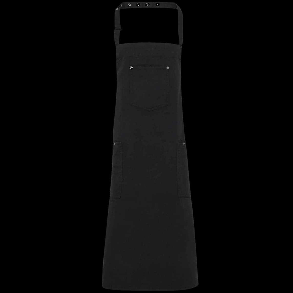 Premier Cotton Chino Bib Apron — front