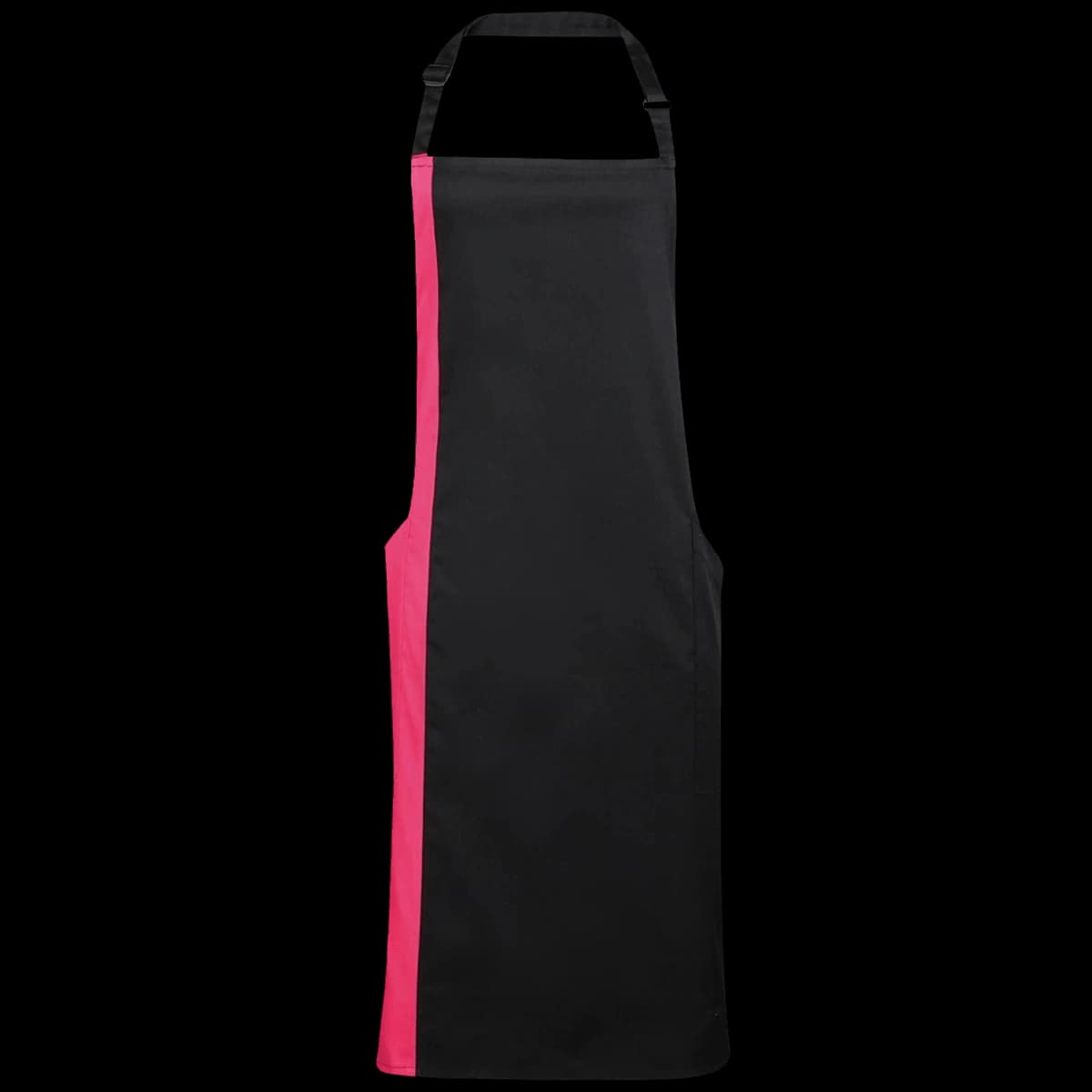 Premier Contrast Bib Apron — front
