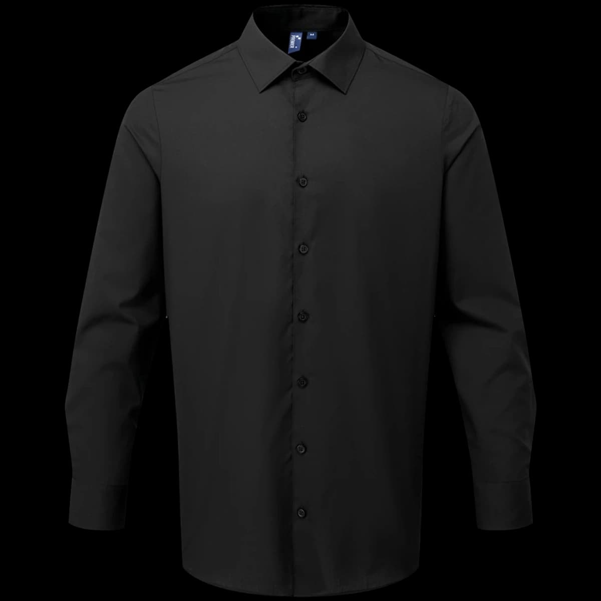 Premier Recyclight® Long Sleeve Poplin Shirt — front