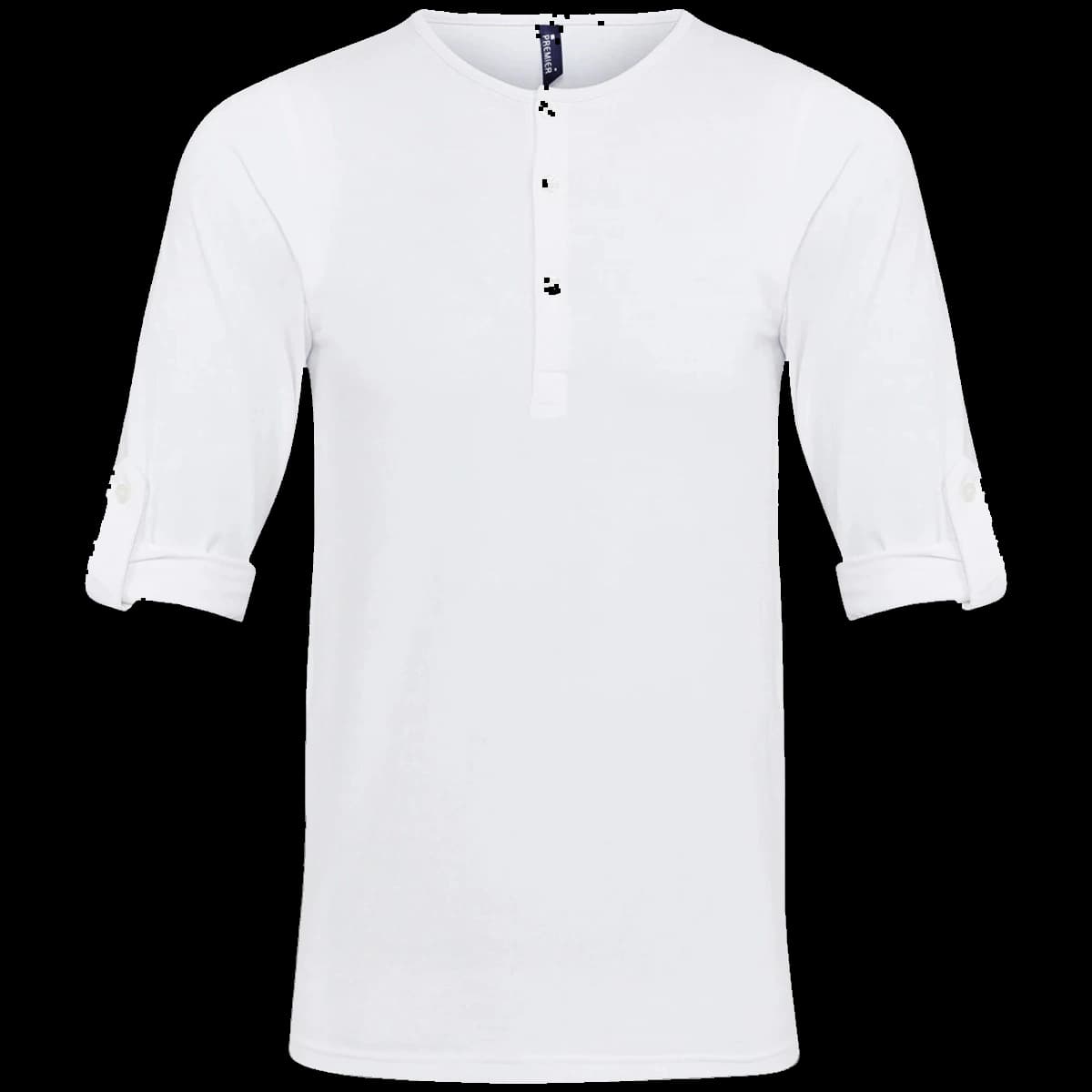Premier Long John Roll Sleeve T-Shirt — front
