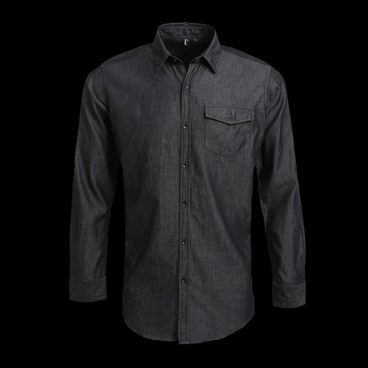 Premier Jeans Stitch Denim Shirt — front