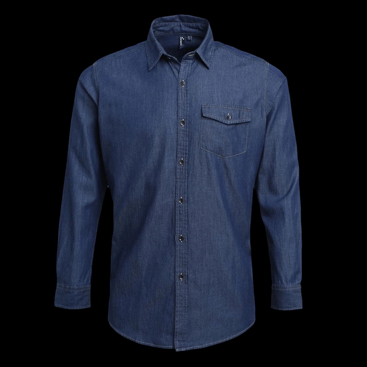 Premier Jeans Stitch Denim Shirt — front