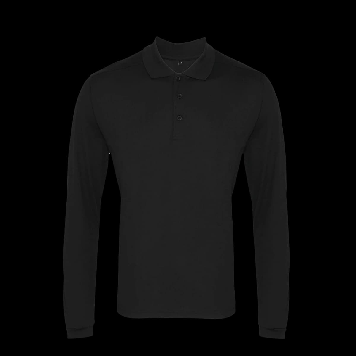 Premier Long Sleeve Coolchecker® Piqué Polo Shirt — front