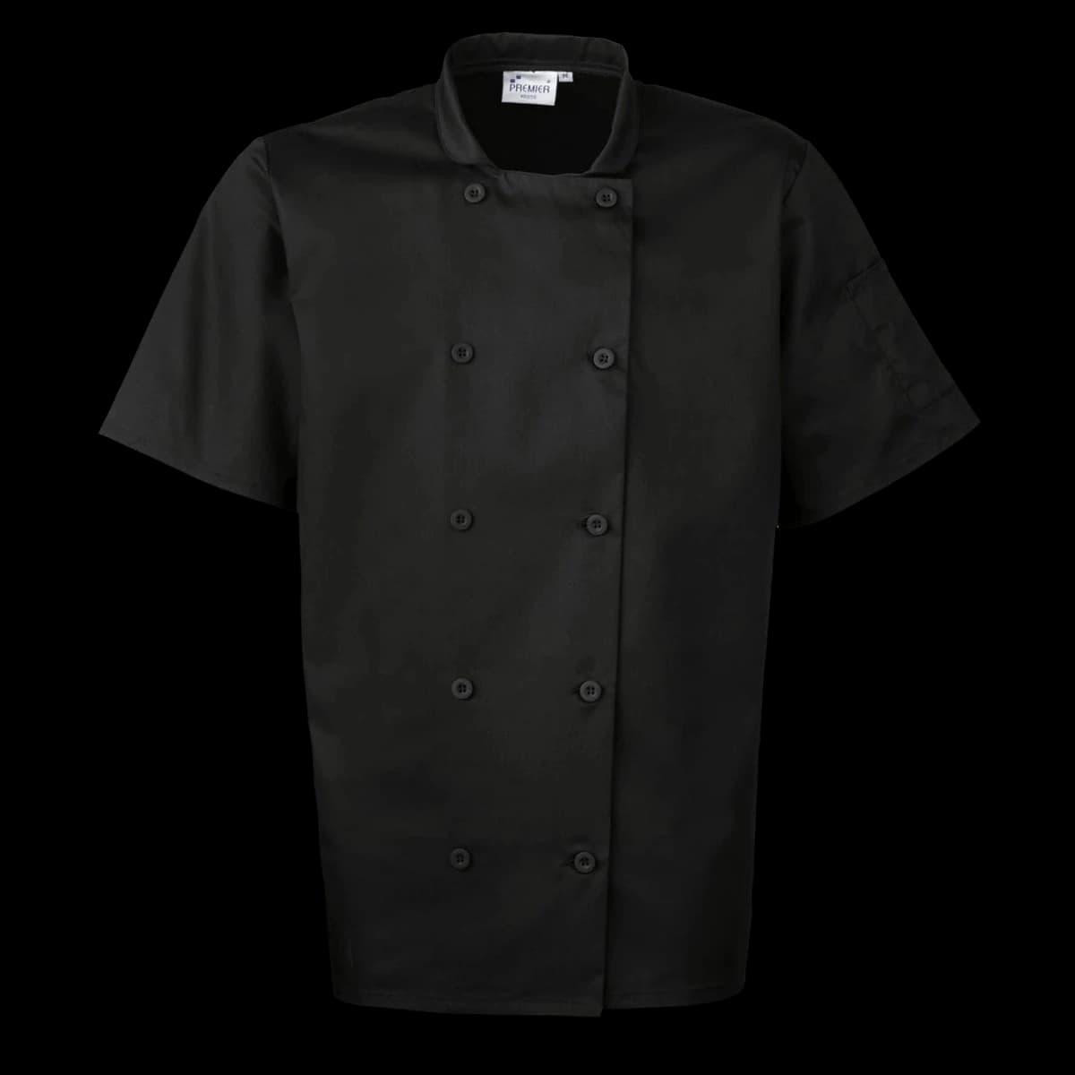Premier Short Sleeve Chef's Jacket — front