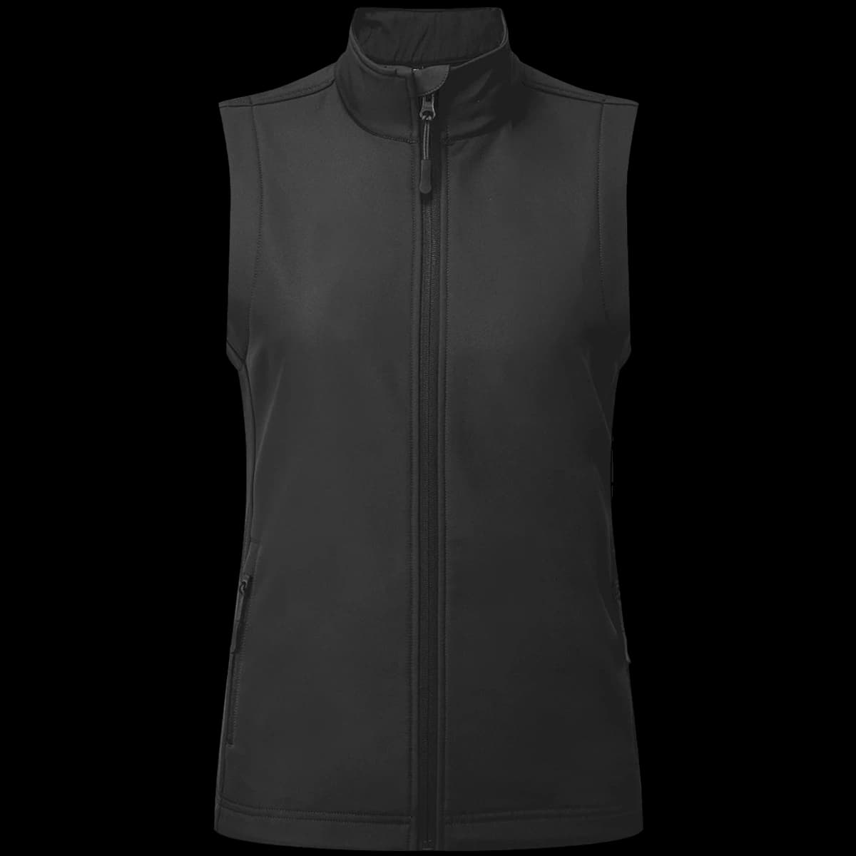 Premier Ladies Windchecker® Recycled Printable Soft Shell Gilet — front