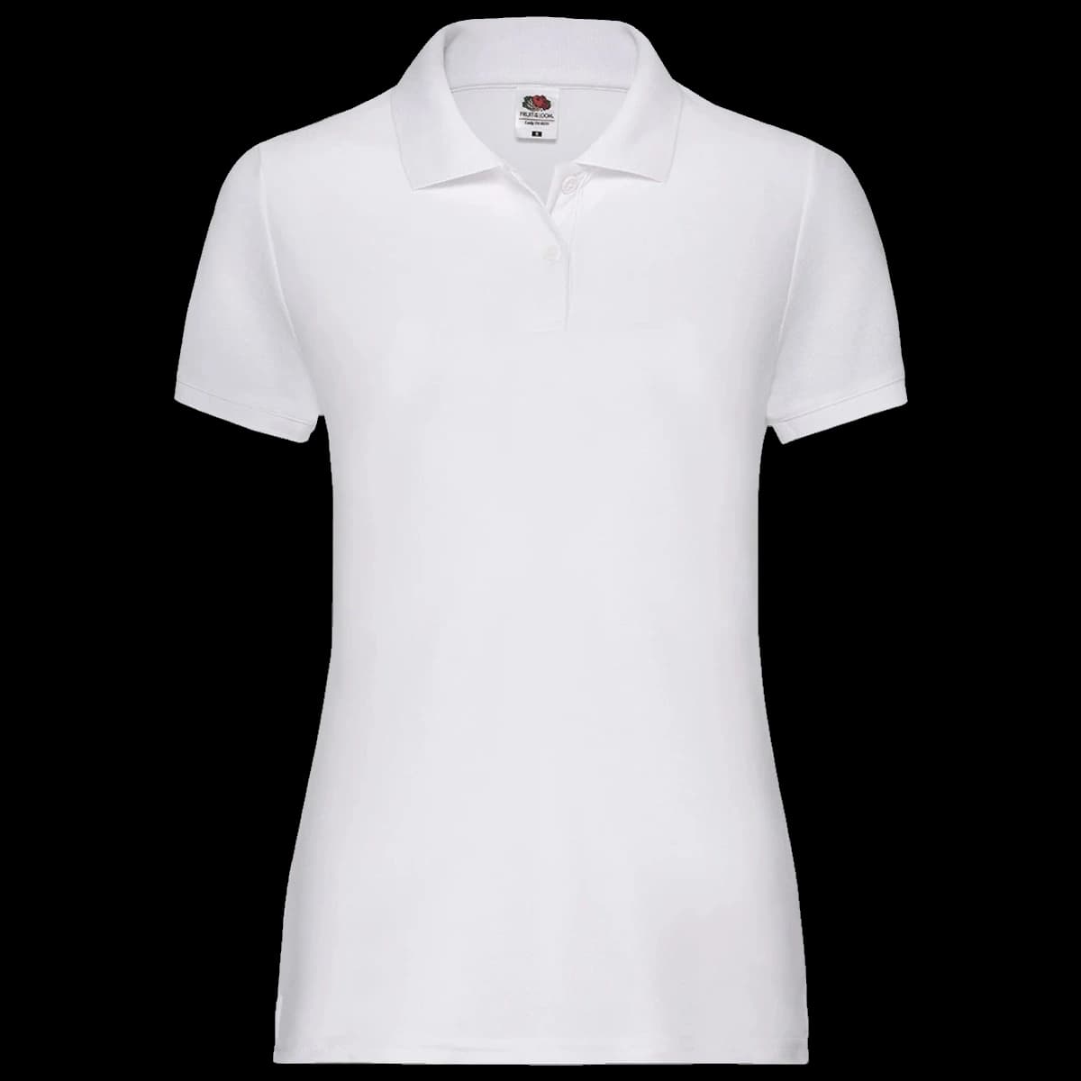 Fruit of the Loom Lady Fit Piqué Polo Shirt — front