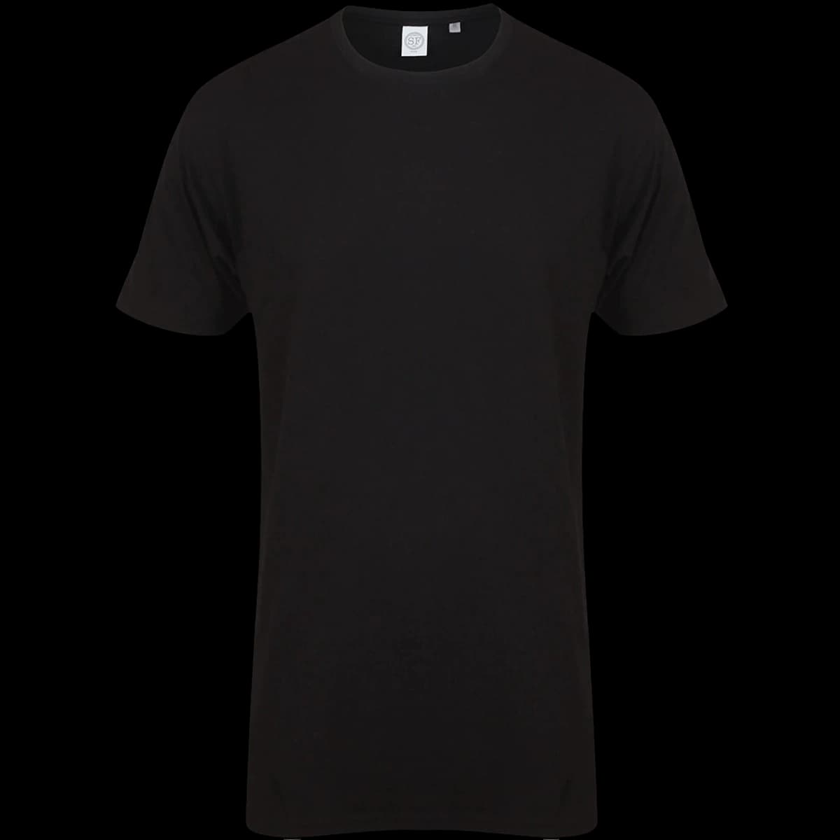 SF Clothing Longline Dipped Hem T-Shirt — front