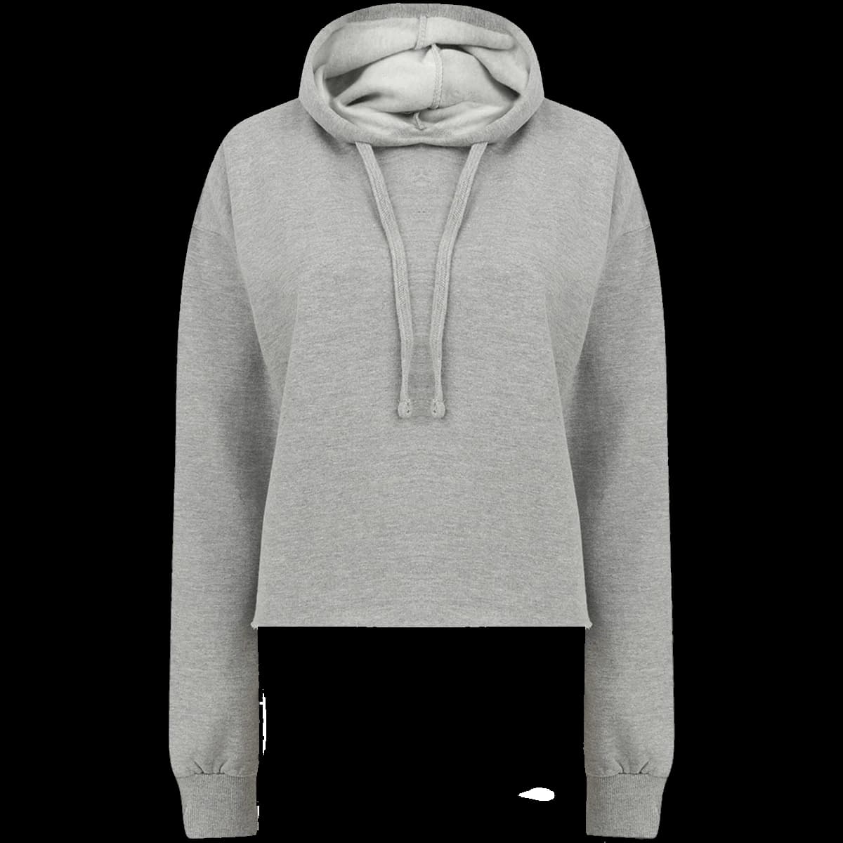 SF Clothing Ladies Cropped Slounge Hoodie — front