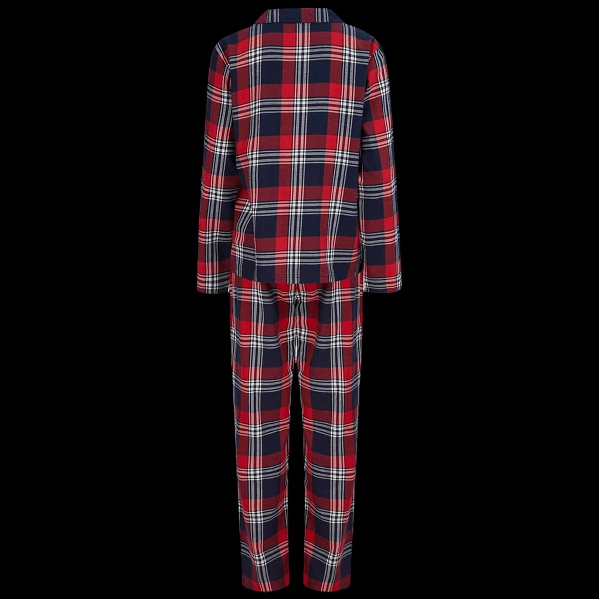 SF Clothing Ladies Tartan Lounge Set — back