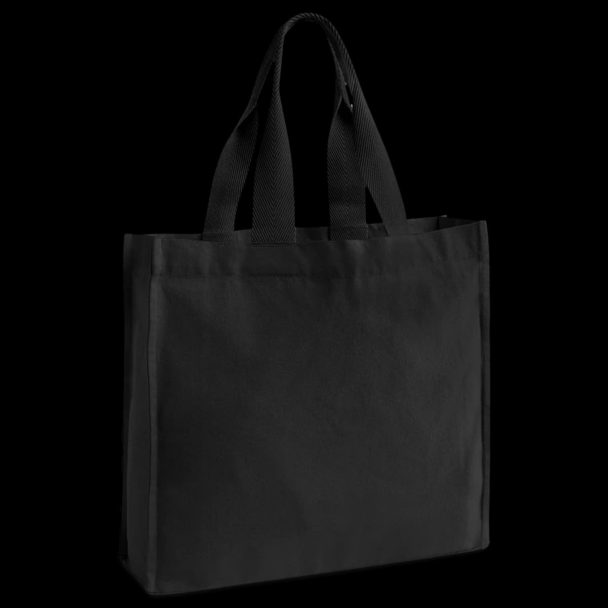 Westford Mill Chevron Handle Shopper — front