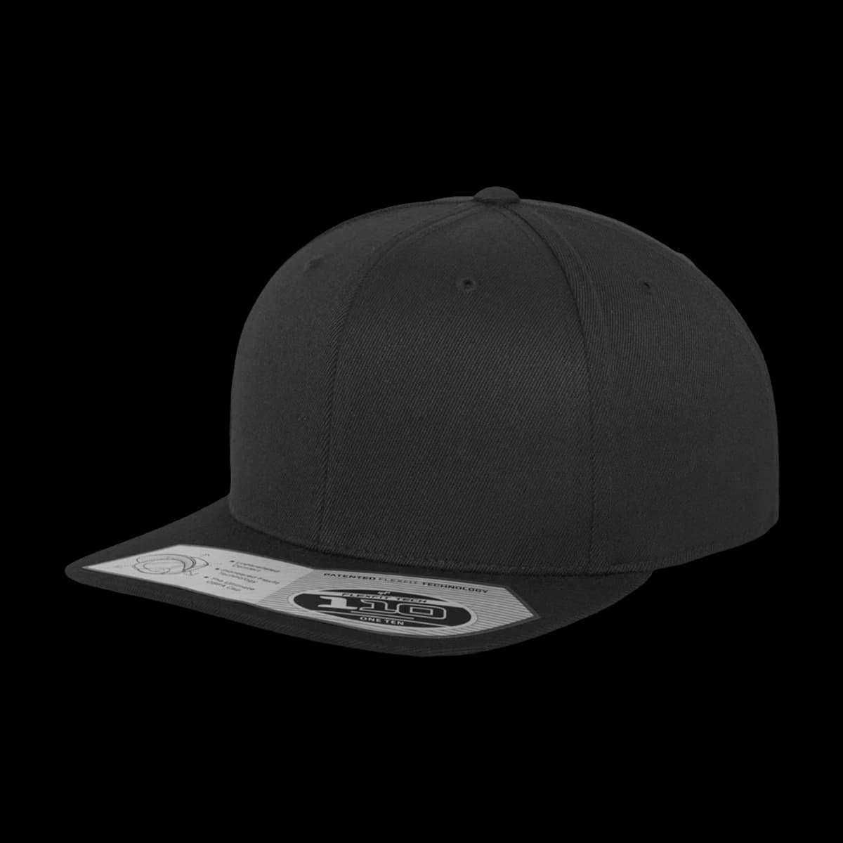 Flexfit Fitted Snapback Cap — front