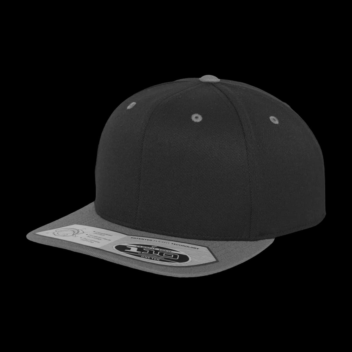 Flexfit Fitted Snapback Cap — front