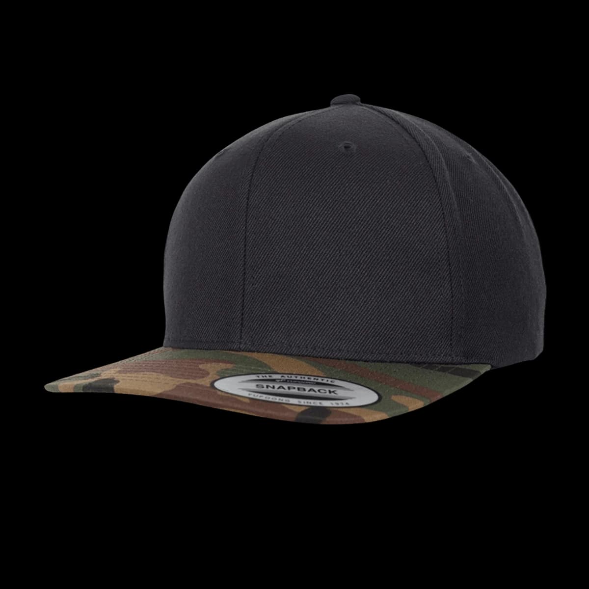 Flexfit Two Tone Classic Camo Snapback Cap — front
