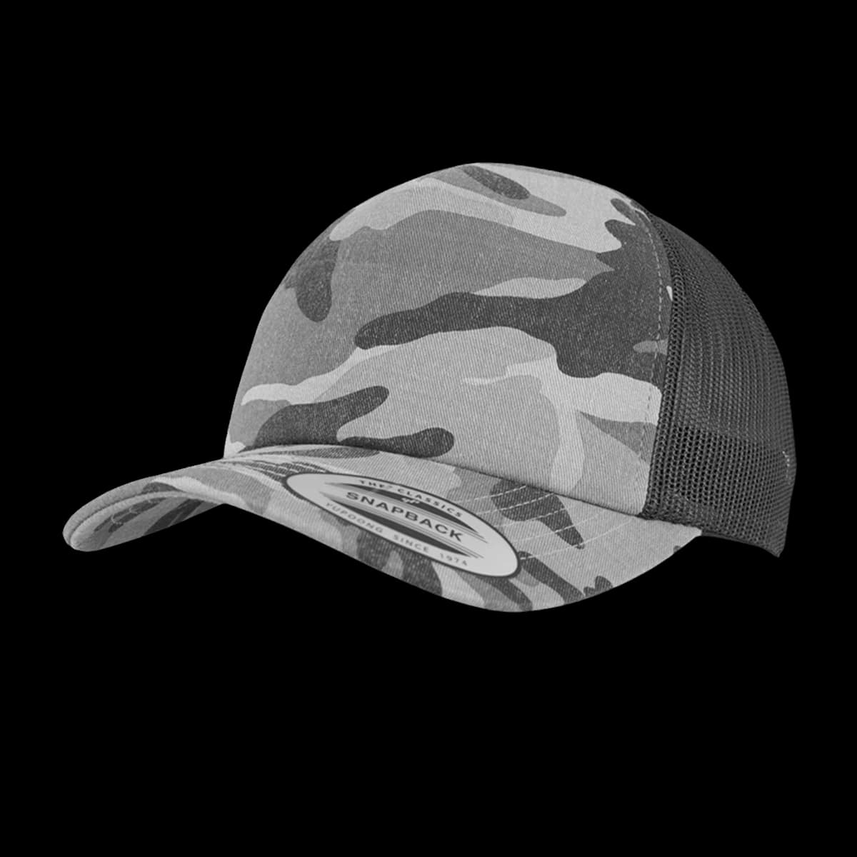 Flexfit Classic Camo Trucker Cap — front