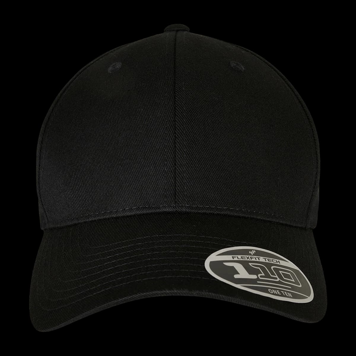 Flexfit 110 Curved Visor Snapback Cap — front