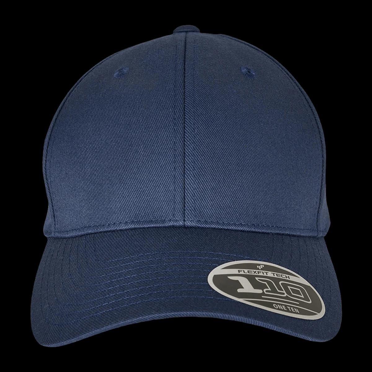 Flexfit 110 Curved Visor Snapback Cap — front