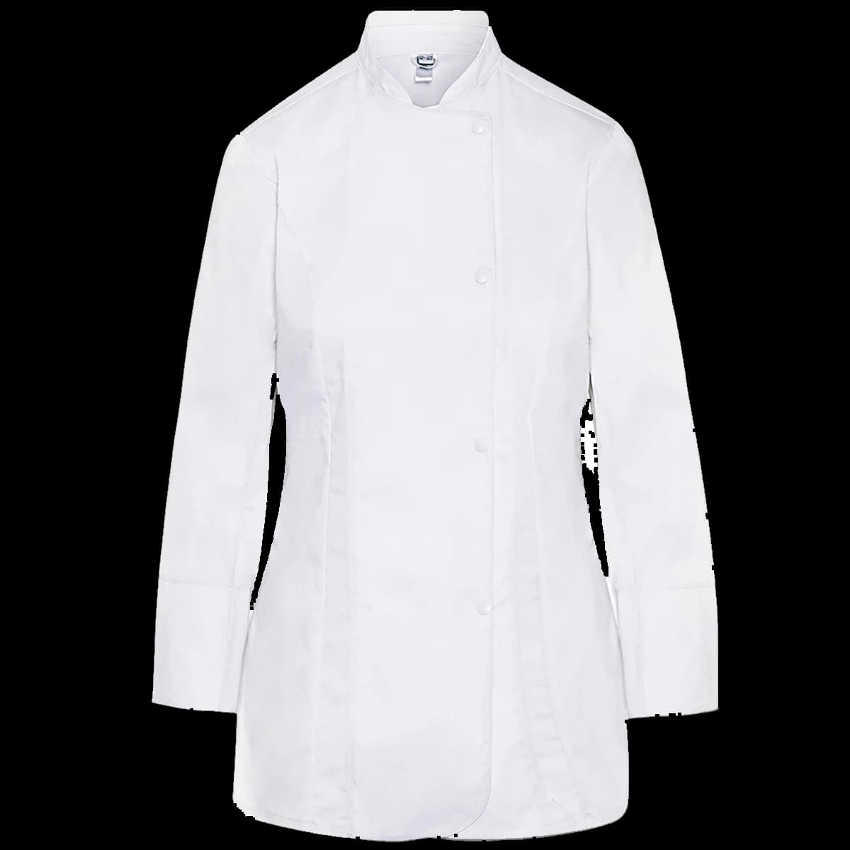 Dennys Ladies Long Sleeve Premium Chef's Jacket — front