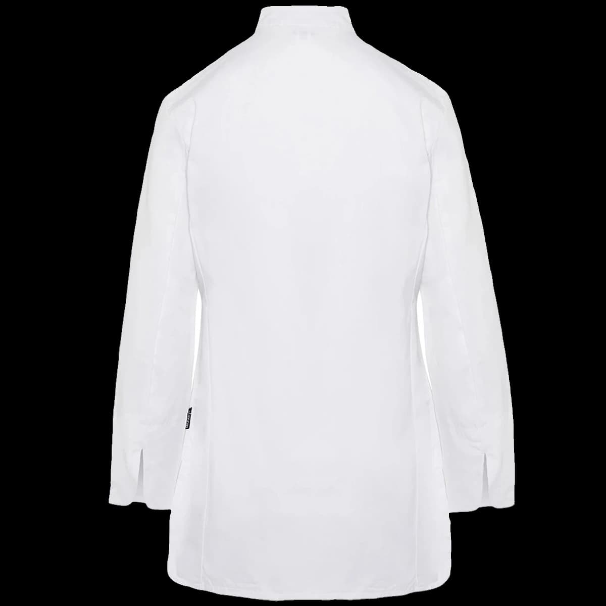 Dennys Ladies Long Sleeve Premium Chef's Jacket — back