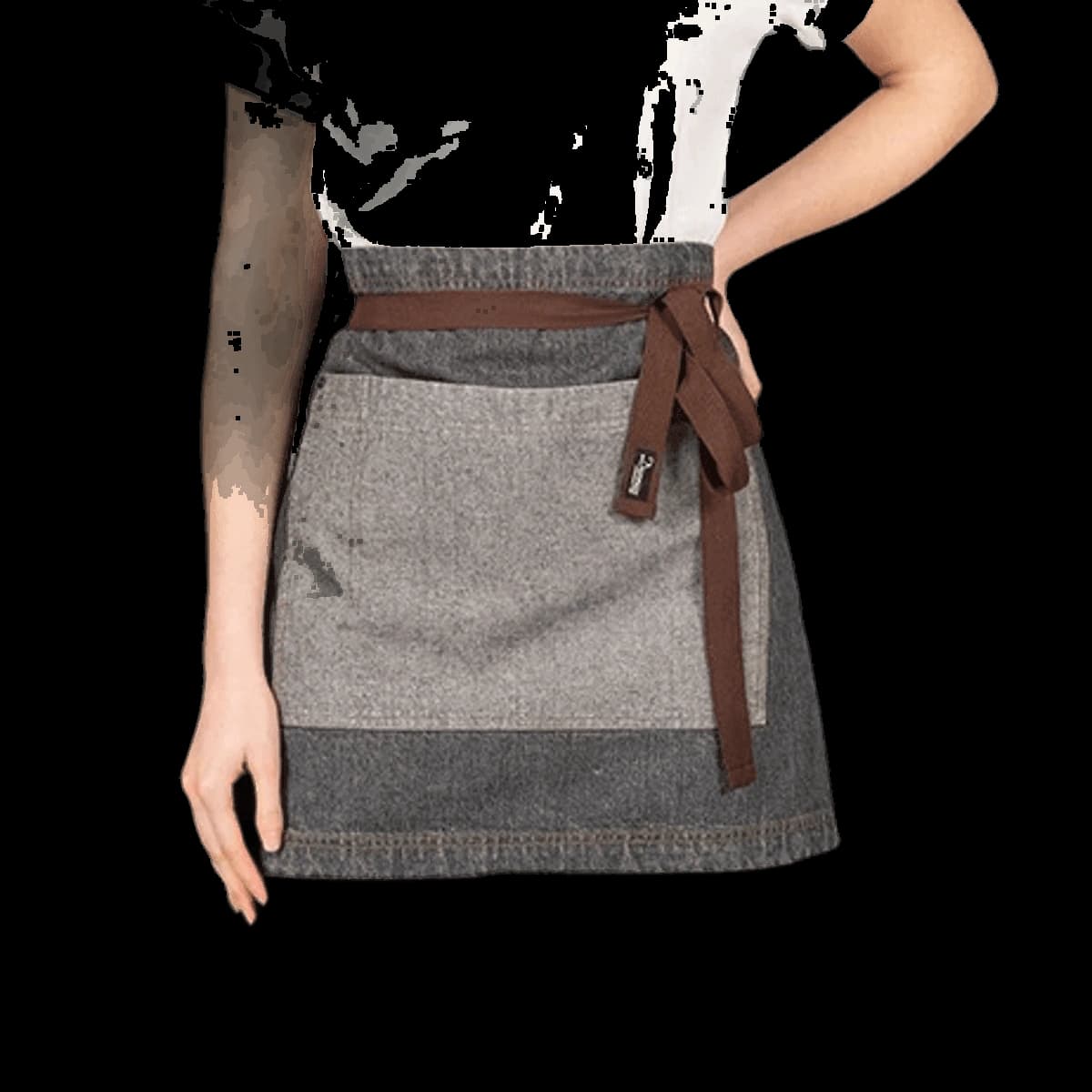 Dennys Denim Waist Apron — model