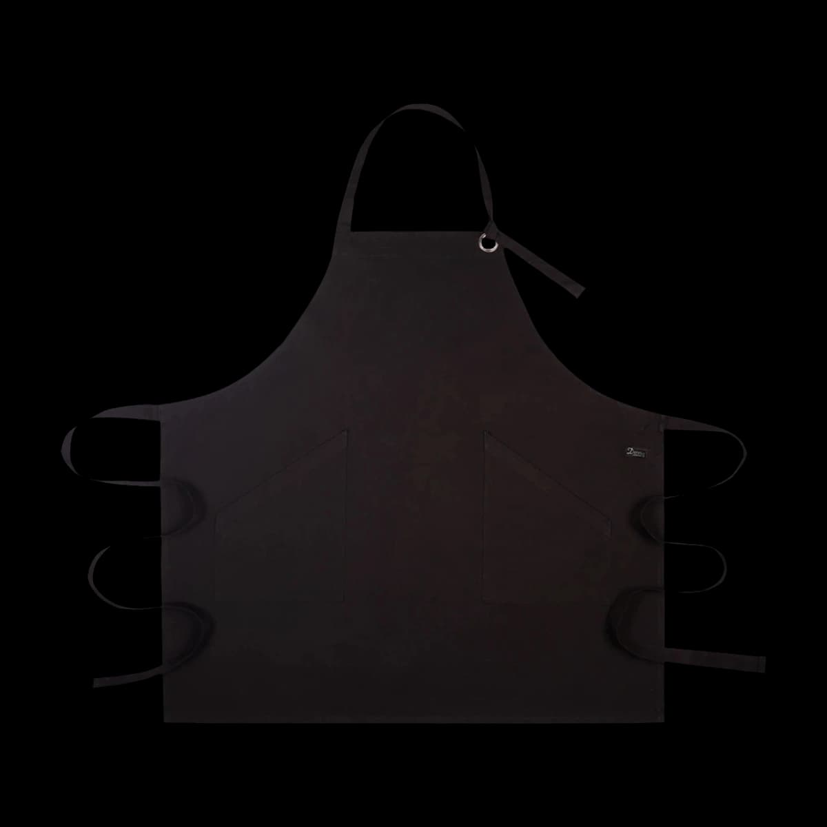Dennys Canvas Apron with Metal Eyelets — front