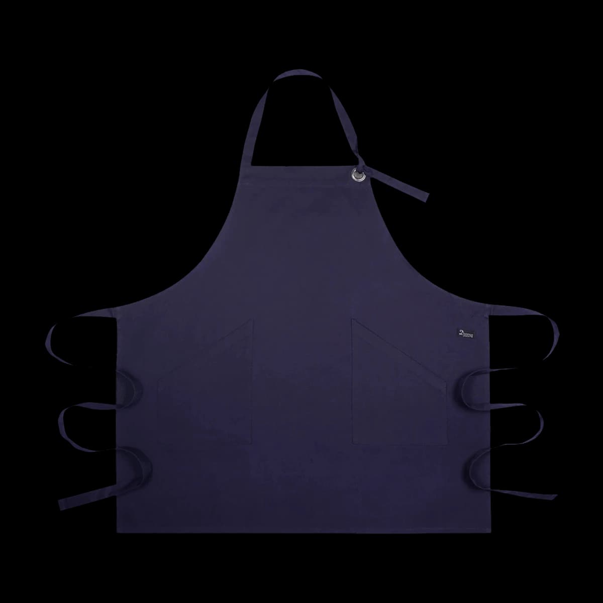Dennys Canvas Apron with Metal Eyelets — front