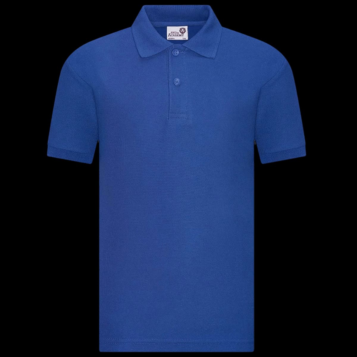 AWDis Academy Kids Piqué Polo Shirt — front