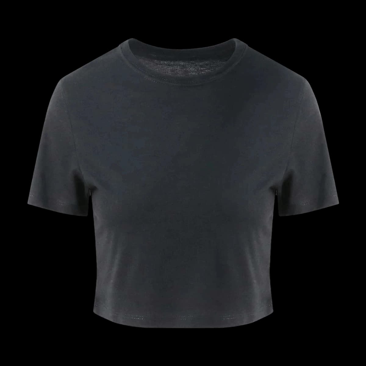 AWDis Ladies Tri-Blend Cropped T-Shirt — front