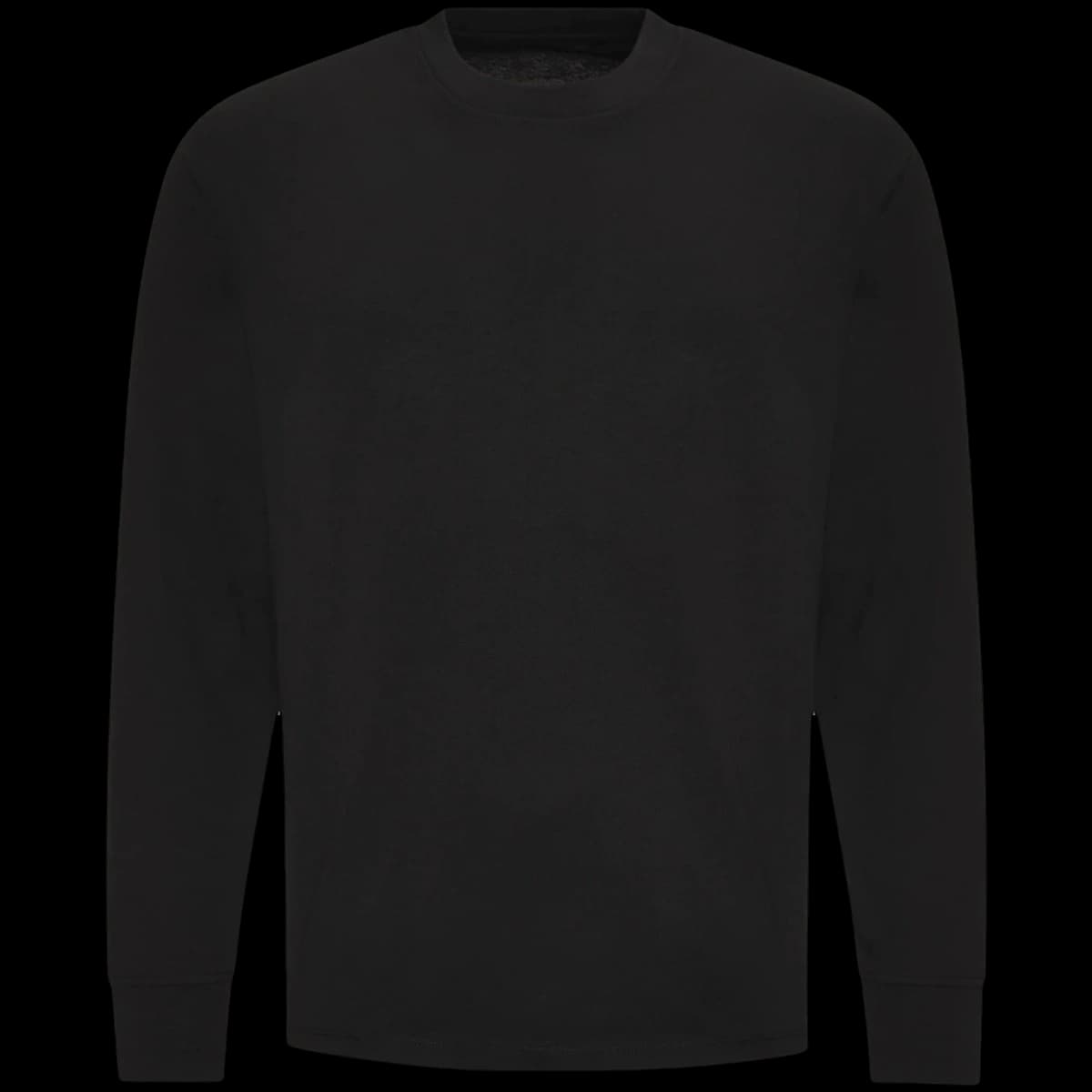 AWDis Unisex Oversize 100 Long Sleeve T-Shirt — front